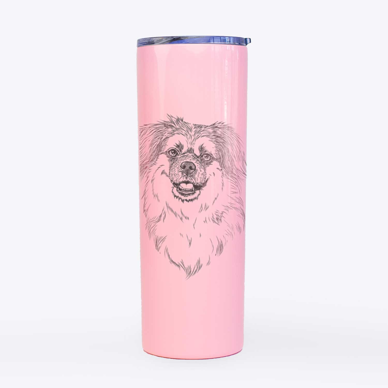 Ed the Tibetan Spaniel - 20oz Skinny Tumbler