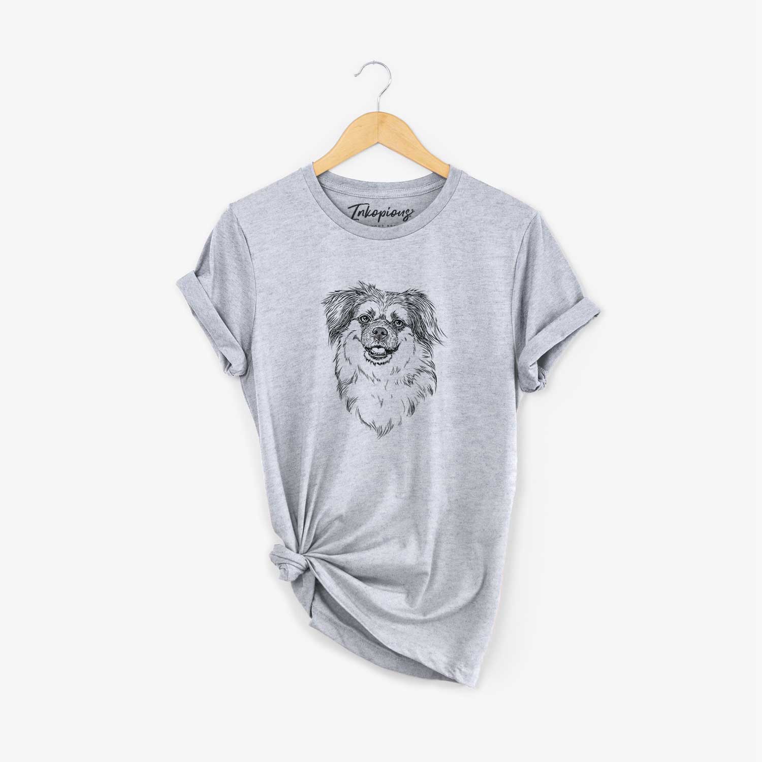 Bare Ed the Tibetan Spaniel - Unisex Crewneck