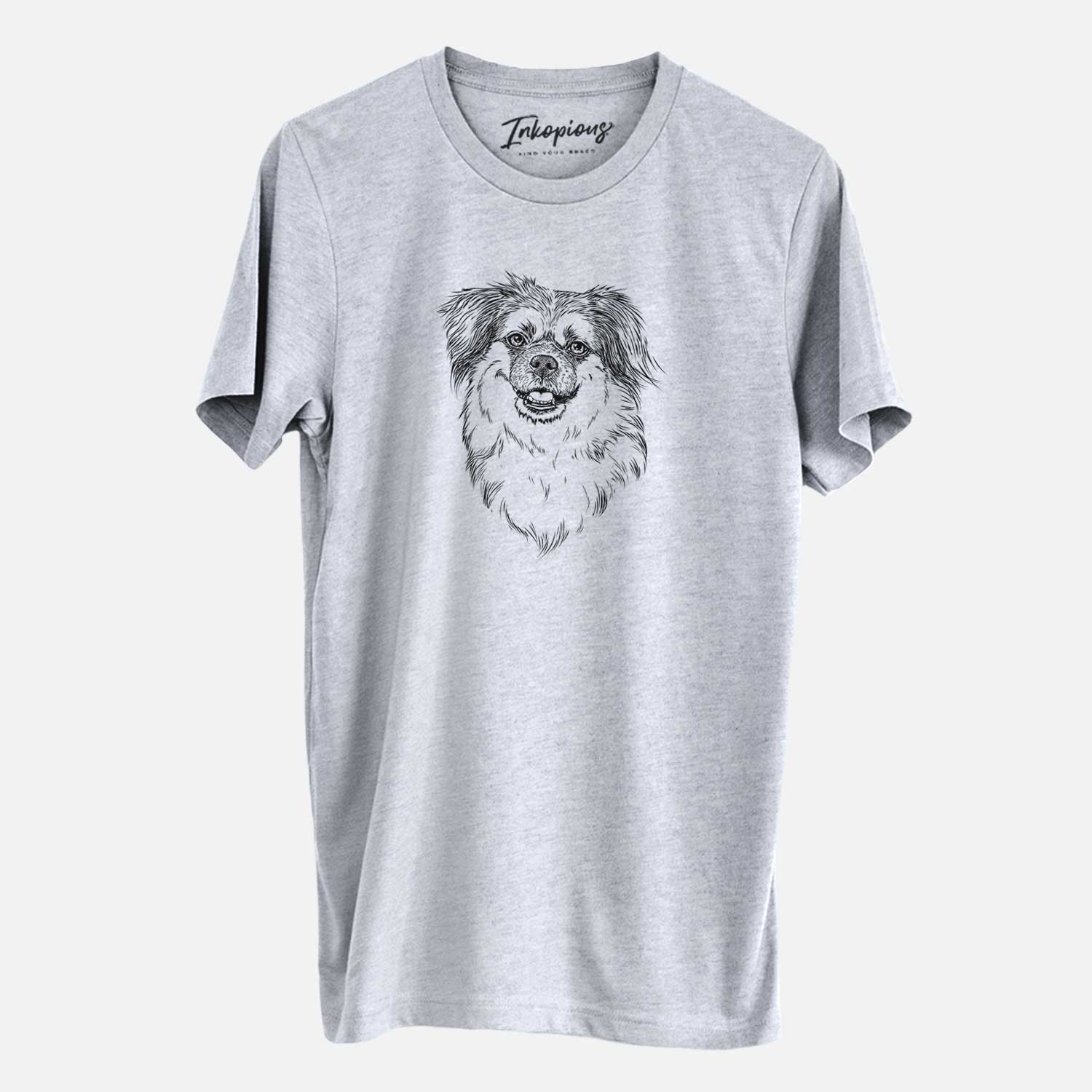 Bare Ed the Tibetan Spaniel - Unisex Crewneck