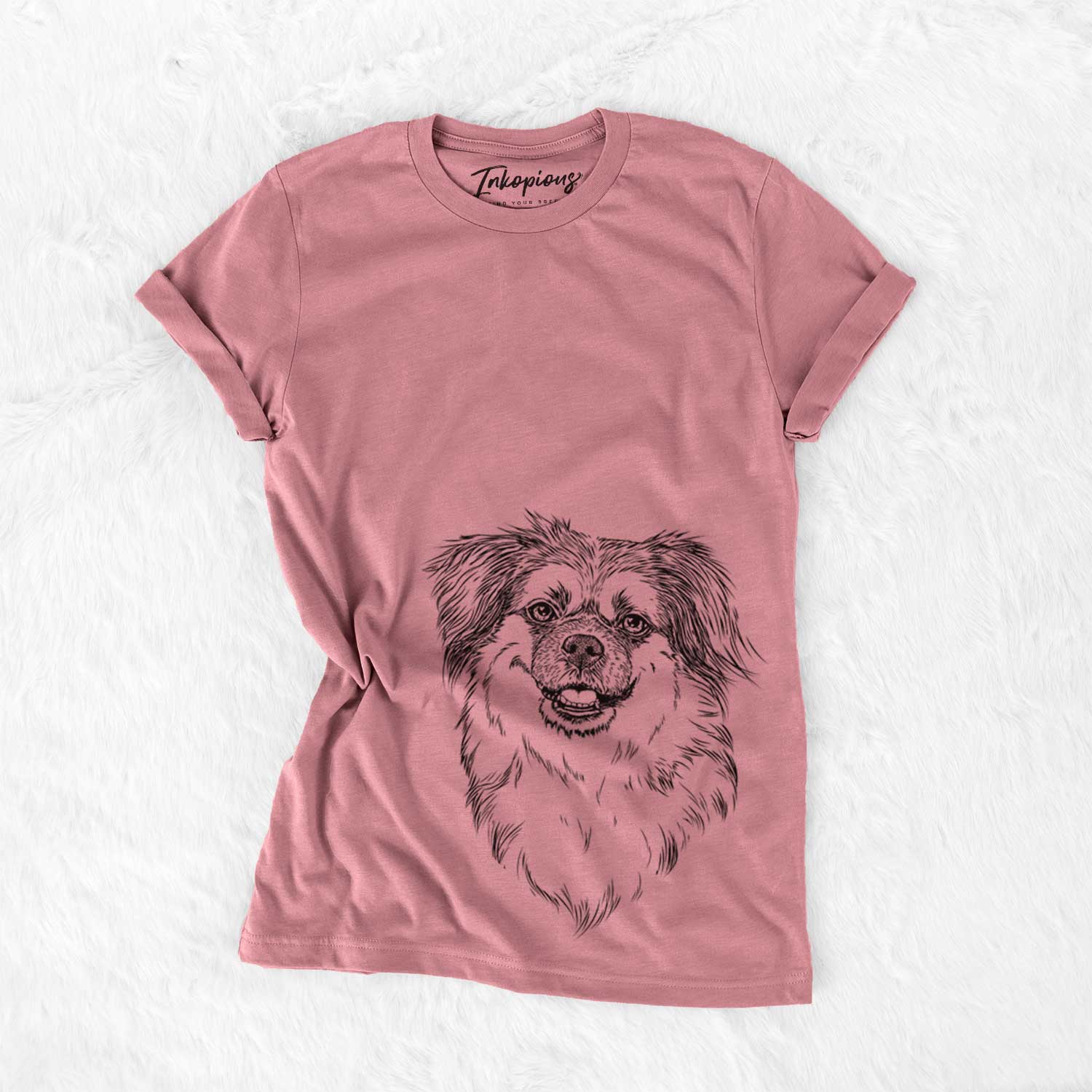 Bare Ed the Tibetan Spaniel - Unisex Crewneck