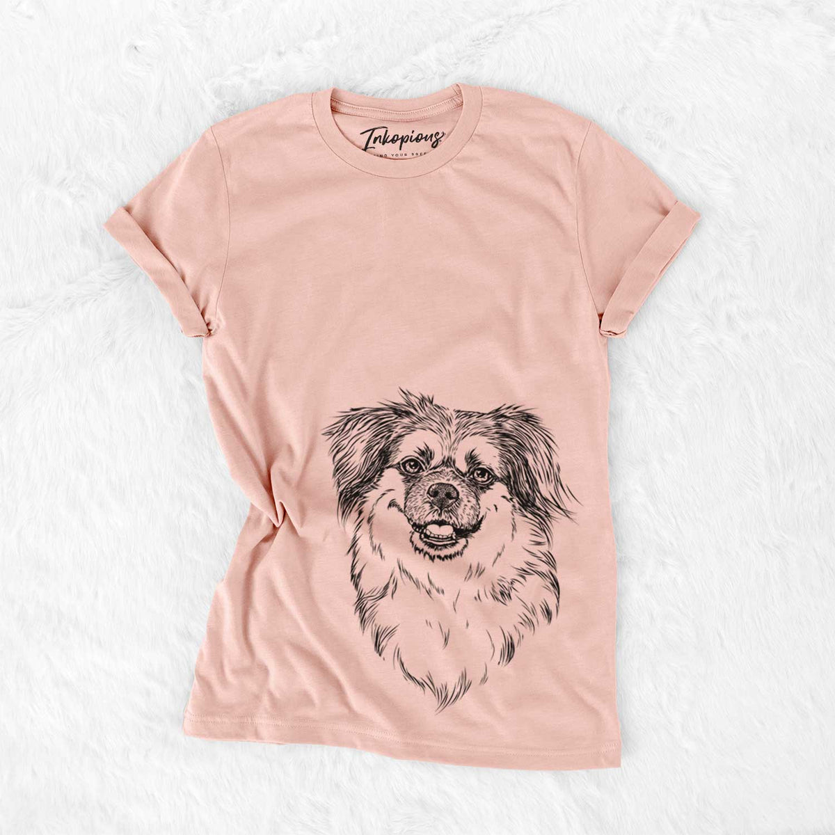 Ed the Tibetan Spaniel - Bella Canvas Unisex Crewneck