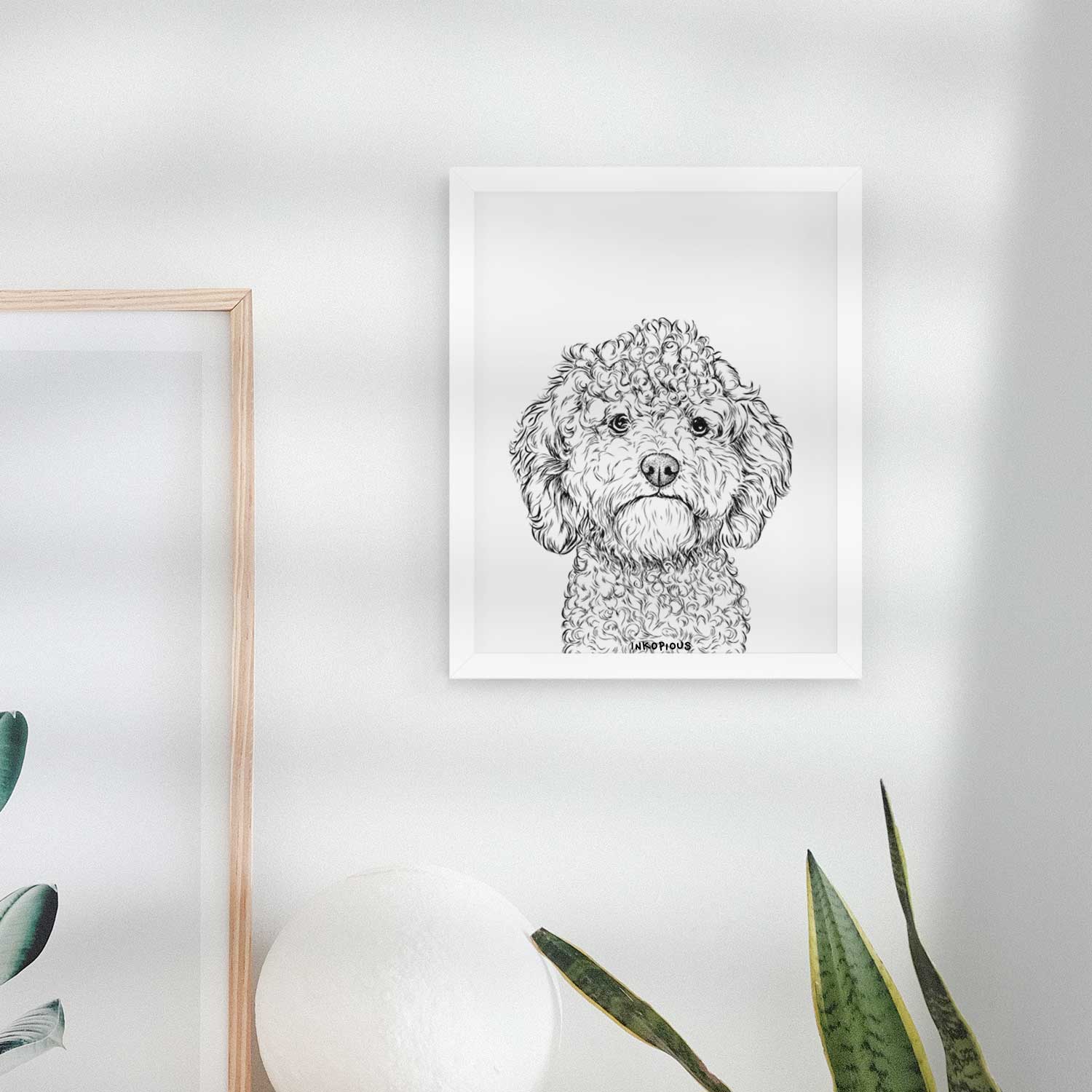 Edgar the Shihpoo Art Print