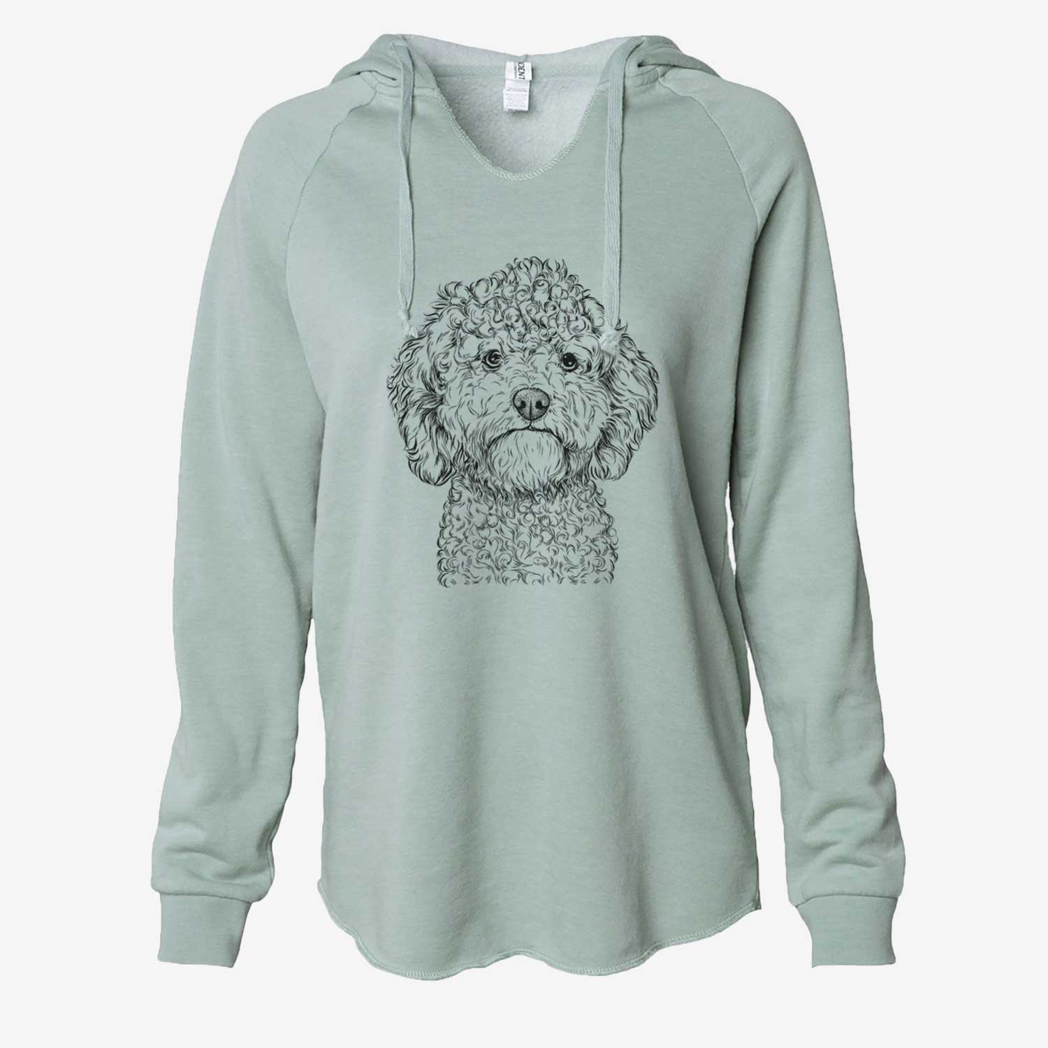 Edgar the Shihpoo - Cali Wave Hooded Sweatshirt