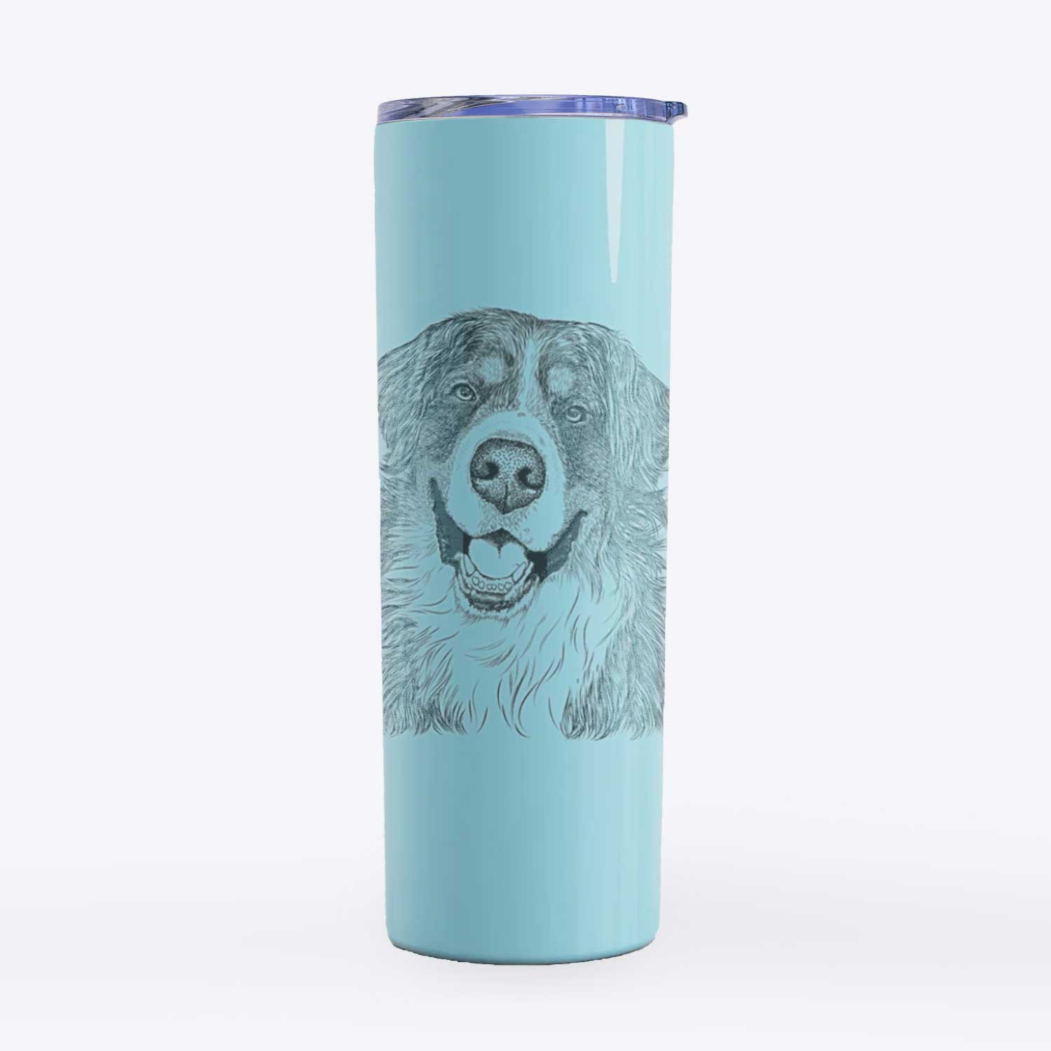 Eiger the Bernese Mountain Dog - 20oz Skinny Tumbler