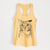 Eleanor the Domestic Shorthair Cat - Women's Racerback Tanktop