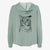 Eleanor the Domestic Shorthair Cat - Women's Cali Wave Zip-Up Sweatshirt