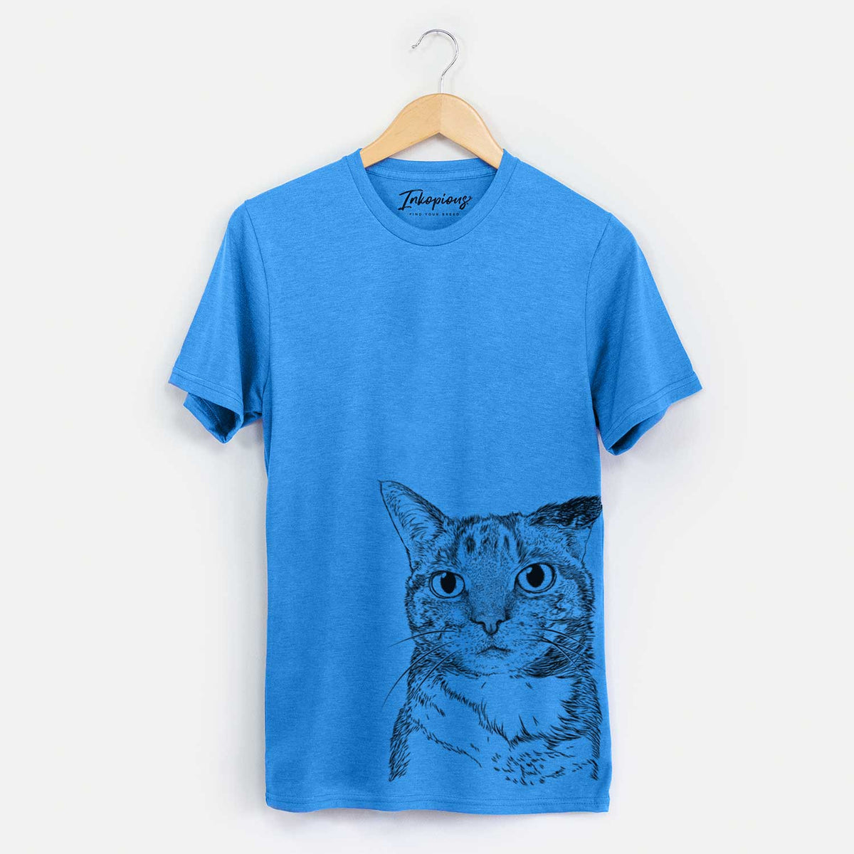Bare Eleanor the Domestic Shorthair Cat - Unisex Crewneck