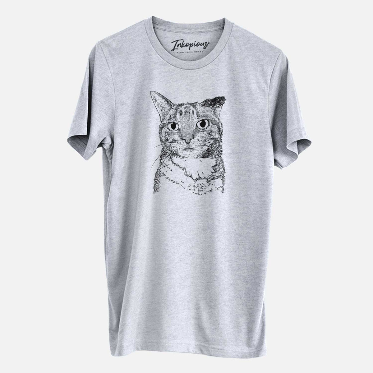 Bare Eleanor the Domestic Shorthair Cat - Unisex Crewneck