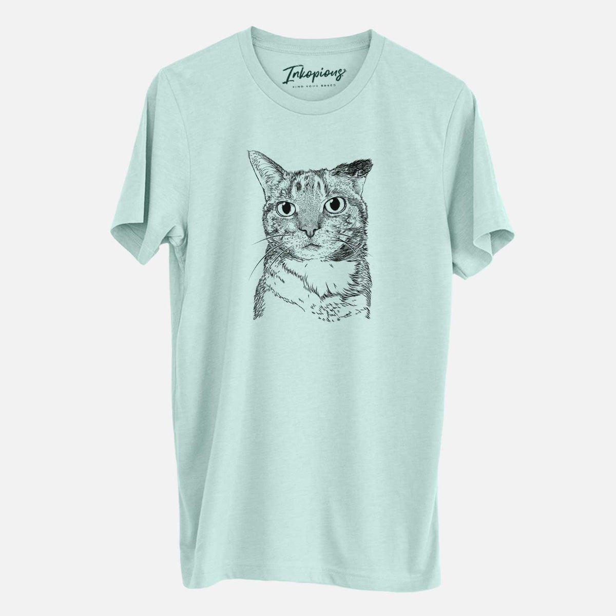 Bare Eleanor the Domestic Shorthair Cat - Unisex Crewneck