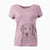 Bare Eli the Golden Retriever - Women's V-neck Shirt