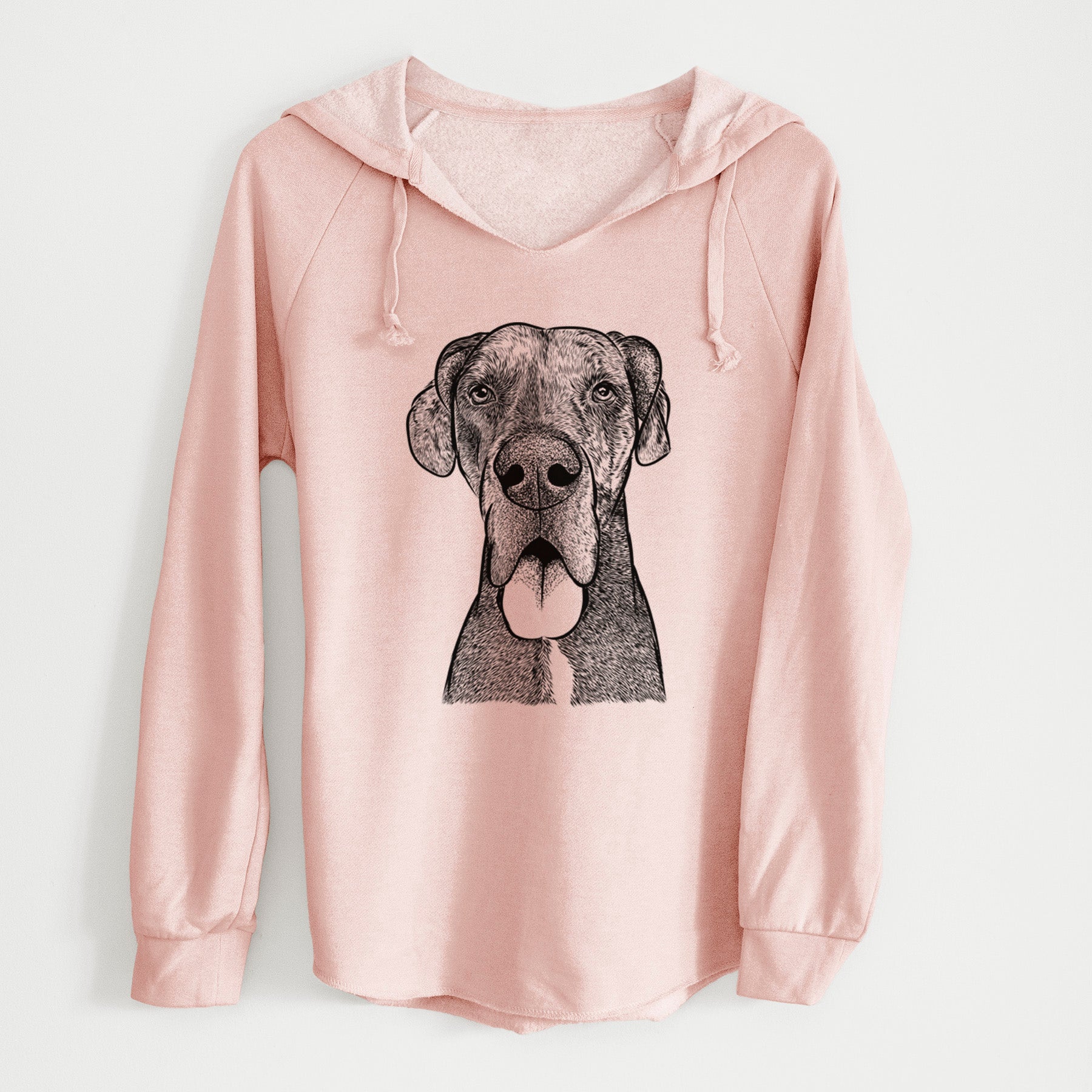 Bare Eli the Great Dane - Cali Wave Hooded Sweatshirt