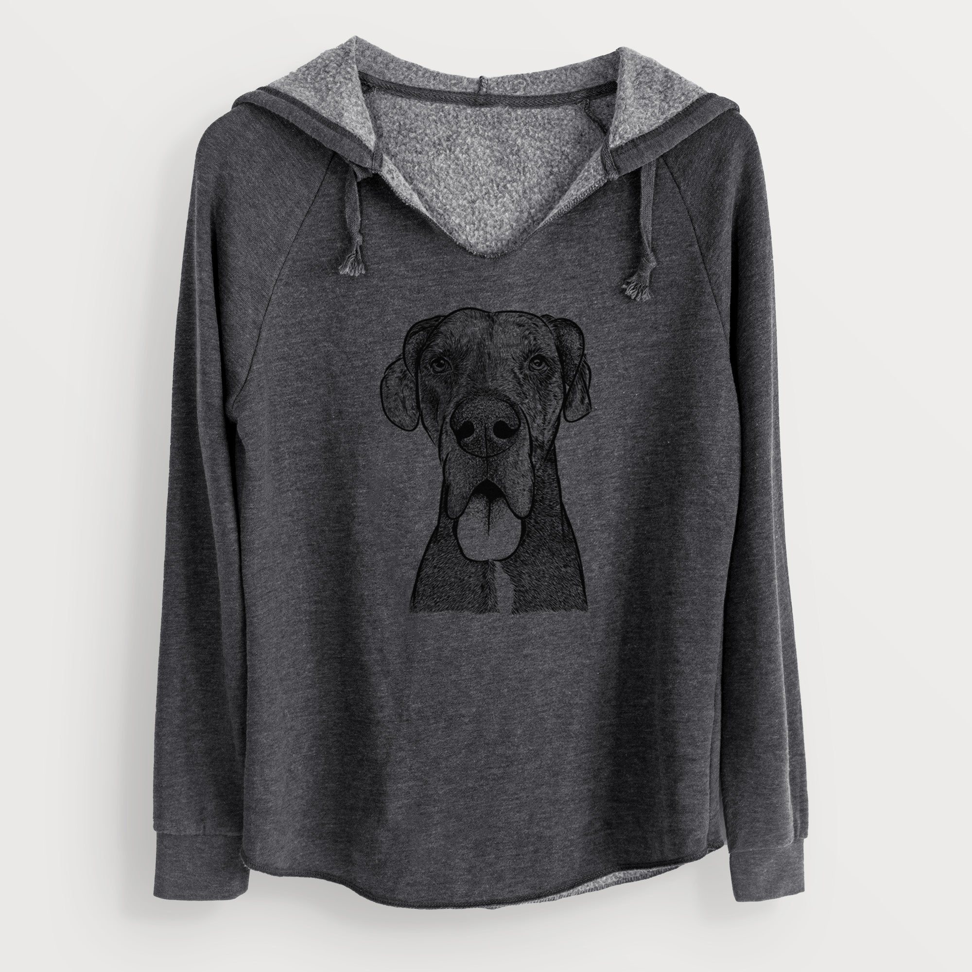 Bare Eli the Great Dane - Cali Wave Hooded Sweatshirt