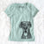 Bare Eli the Great Dane - Women's V-neck Shirt