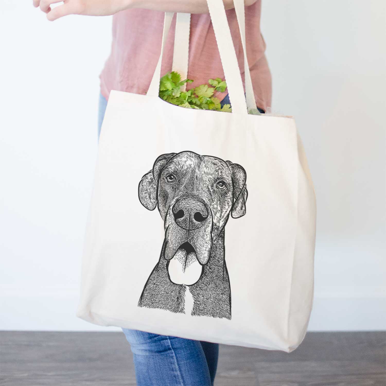 Eli the Great Dane - Tote Bag