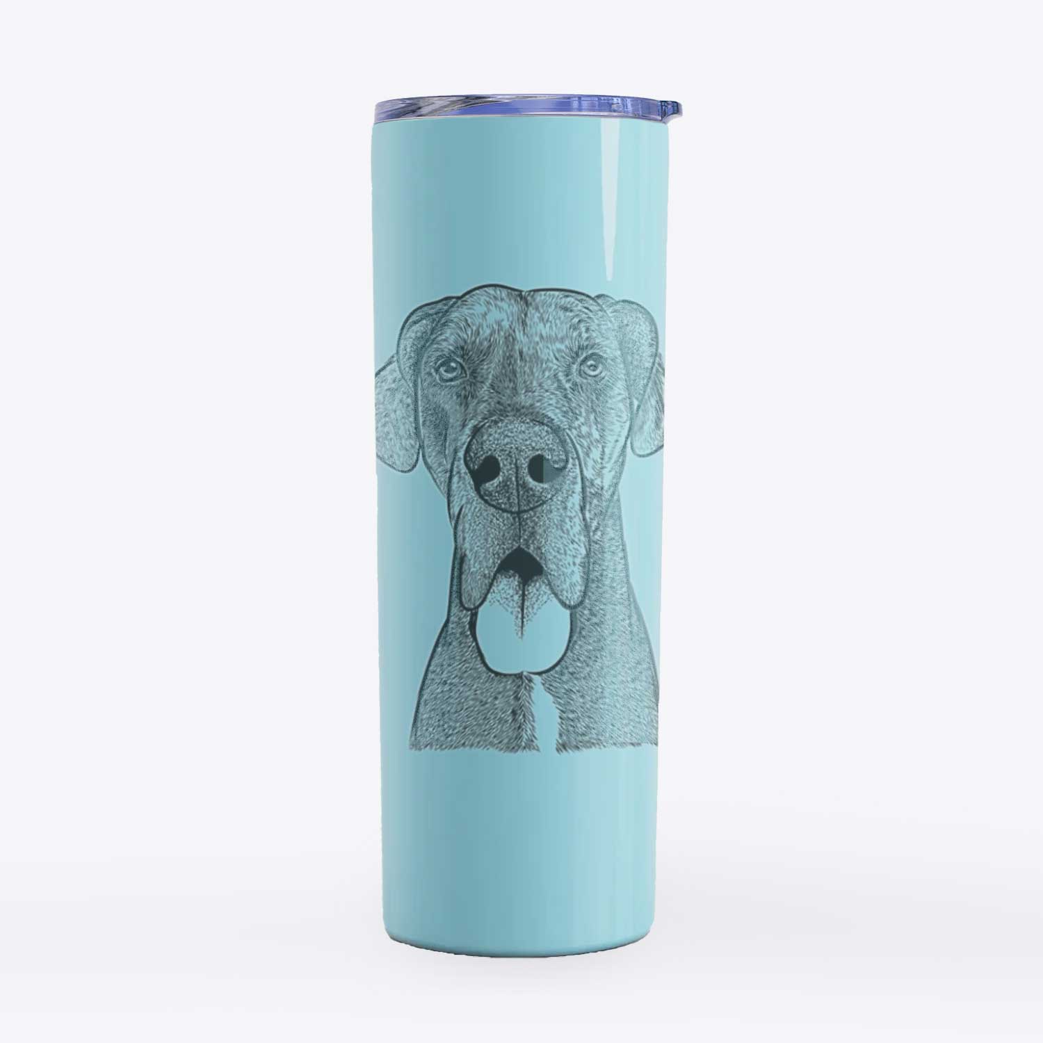 Eli the Great Dane - 20oz Skinny Tumbler