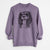 Bare Elizabeth the Cavalier King Charles Spaniel - Unisex Pigment Dyed Crew Sweatshirt