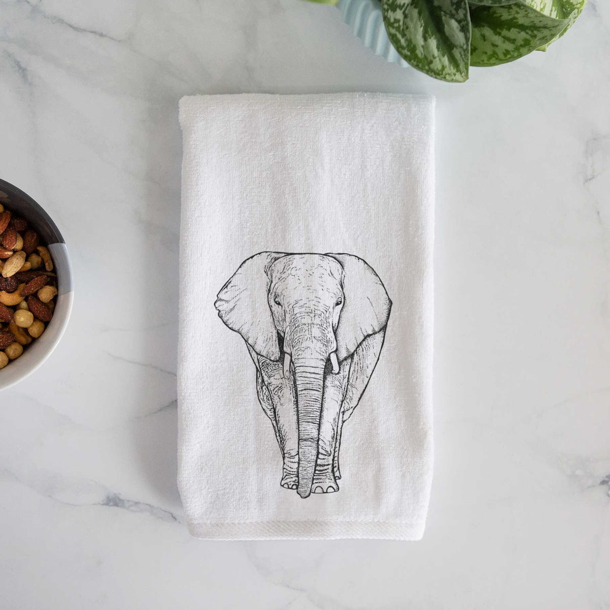 Ella the Elephant Decorative Hand Towel