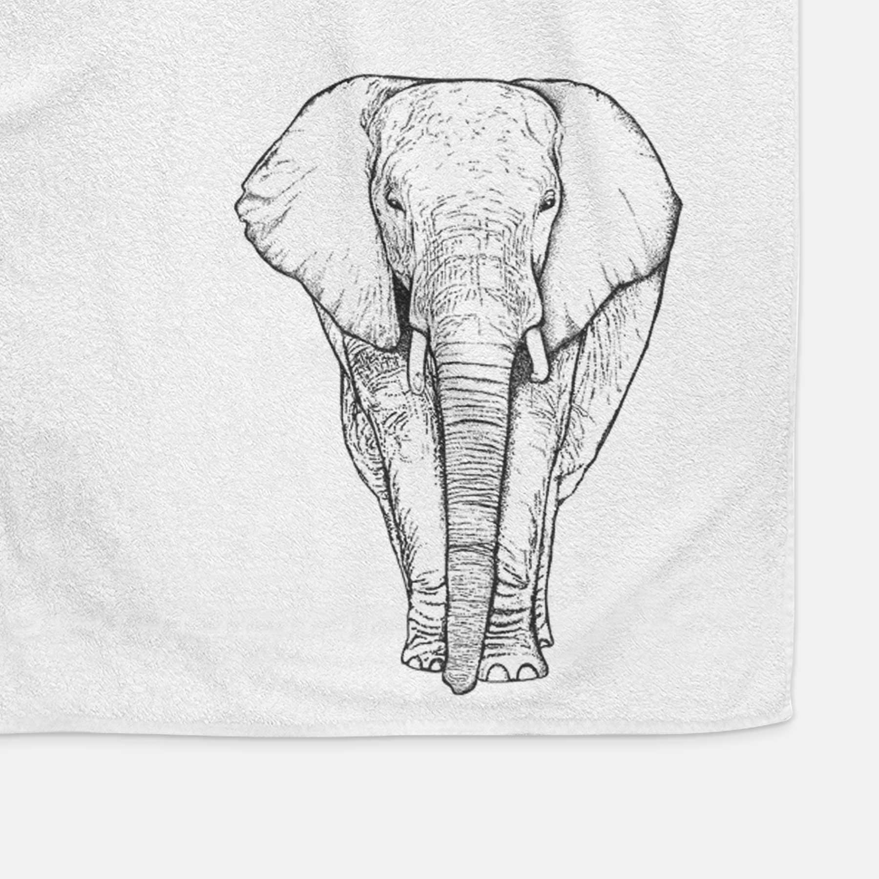 Ella the Elephant Decorative Hand Towel