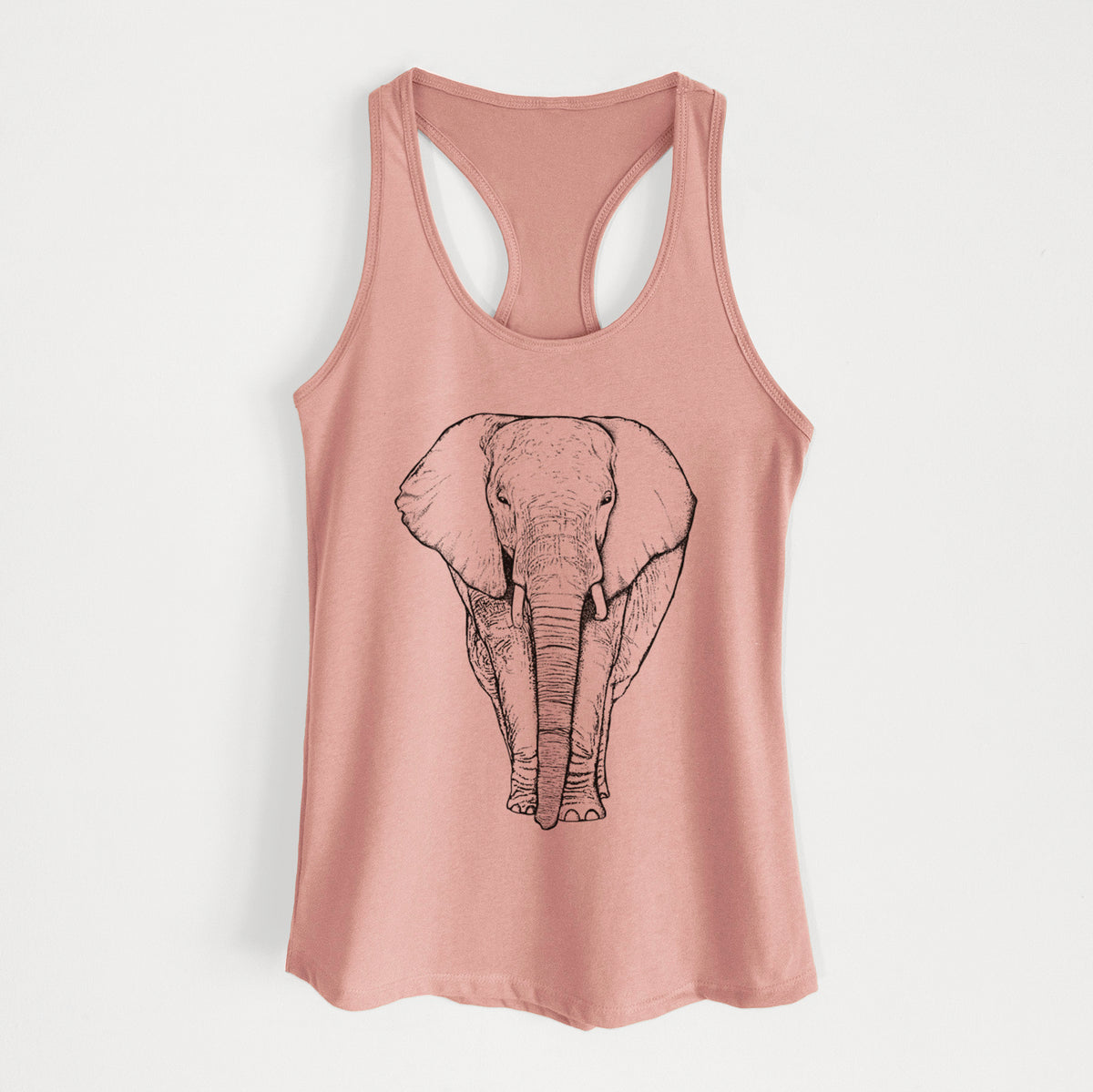 Ella the Elephant - Women's Racerback Tanktop