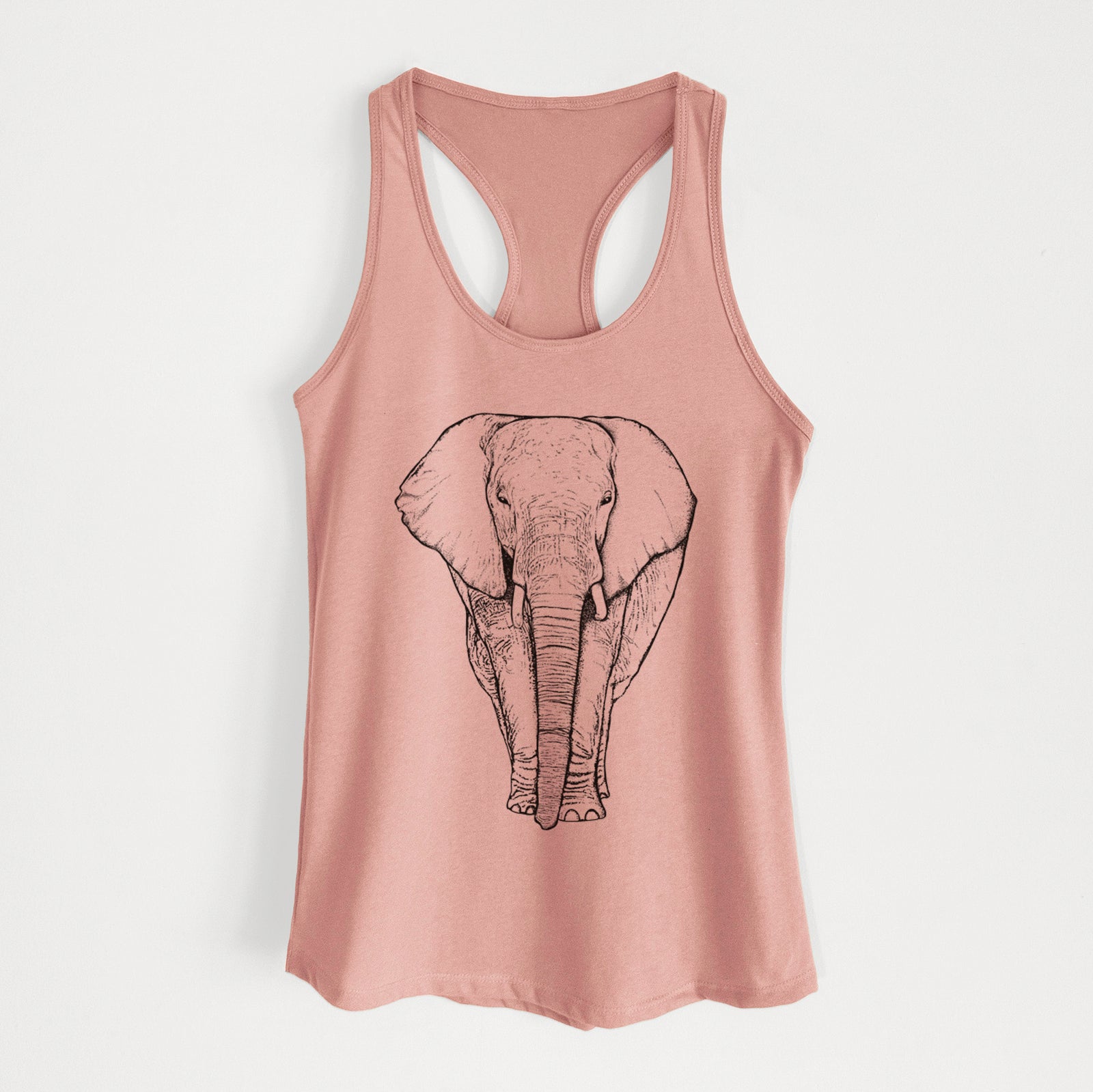 Ella the Elephant - Women's Racerback Tanktop