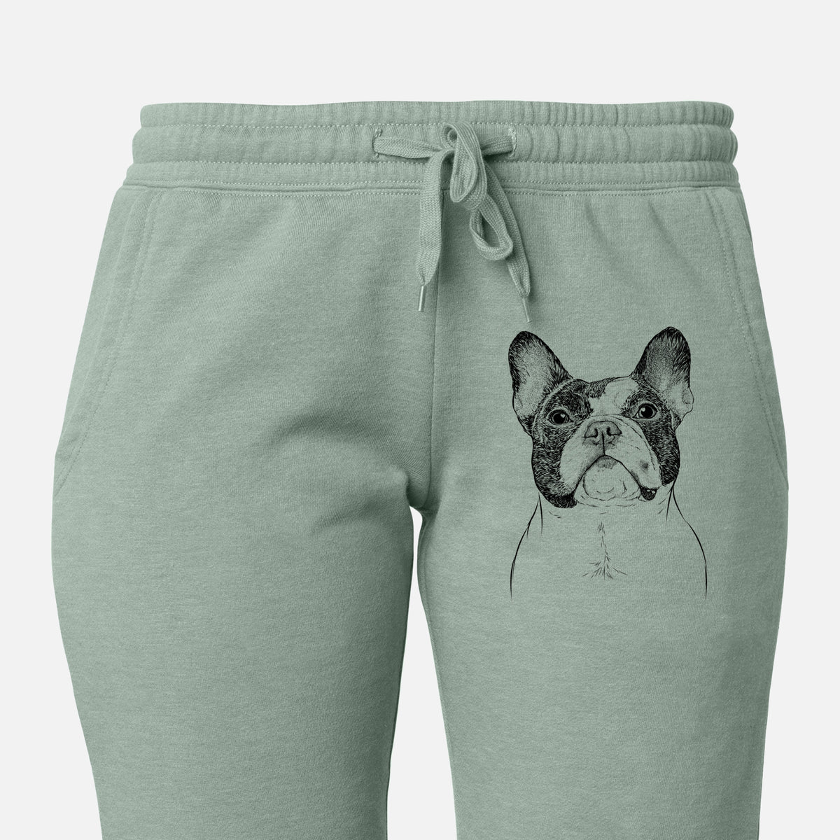 Ella the French Bulldog - Women&#39;s Cali Wave Joggers