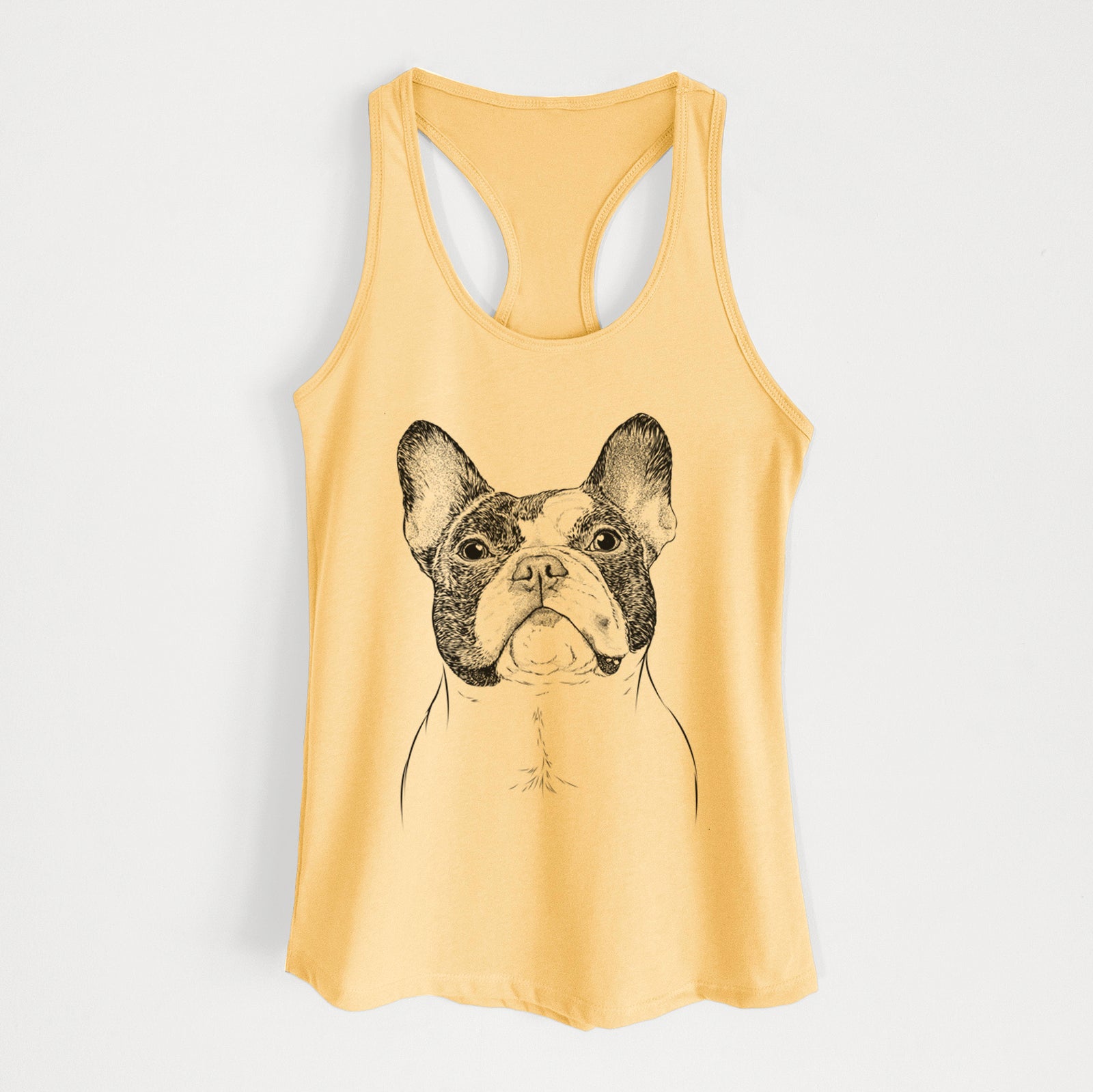 Ella the French Bulldog - Women's Racerback Tanktop