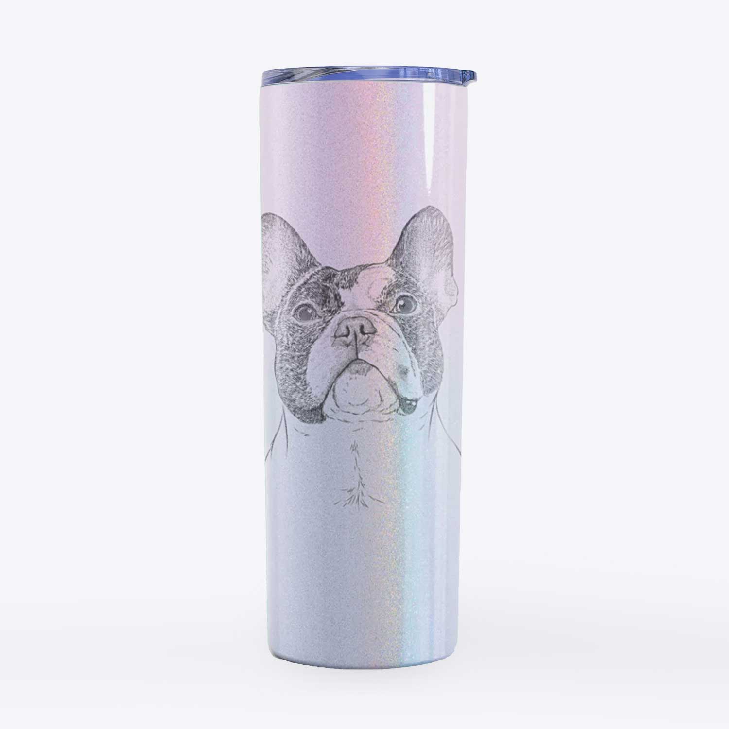 Ella the French Bulldog - 20oz Skinny Tumbler