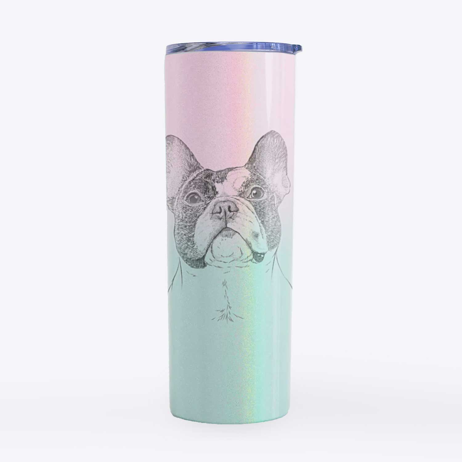 Ella the French Bulldog - 20oz Skinny Tumbler