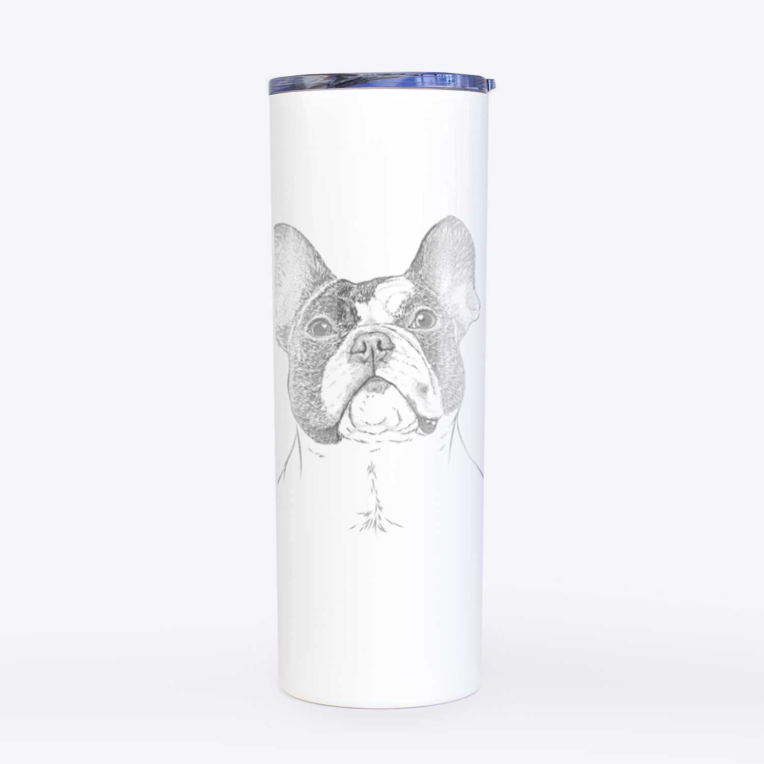 Ella the French Bulldog - 20oz Skinny Tumbler