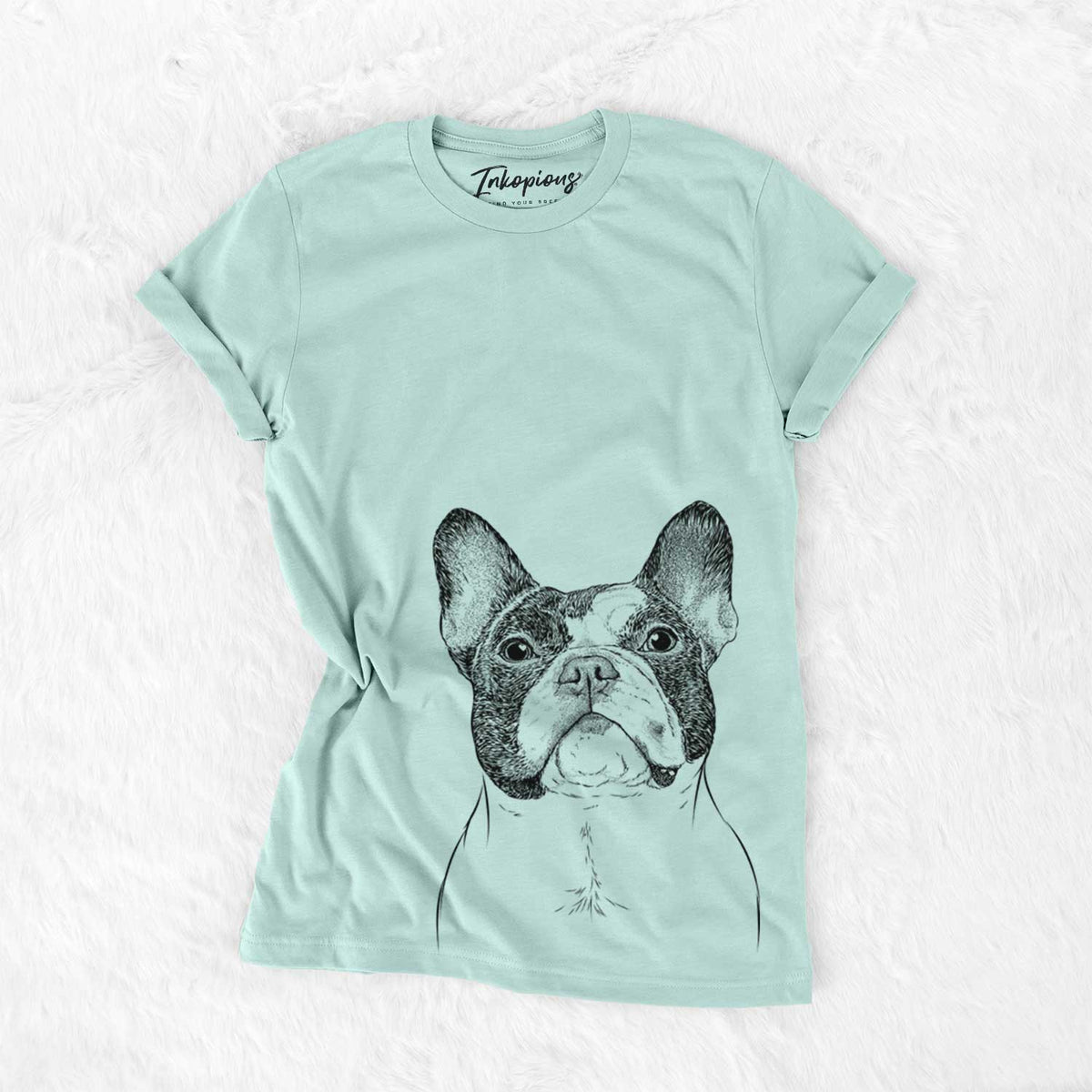 Bare Ella the French Bulldog - Unisex Crewneck