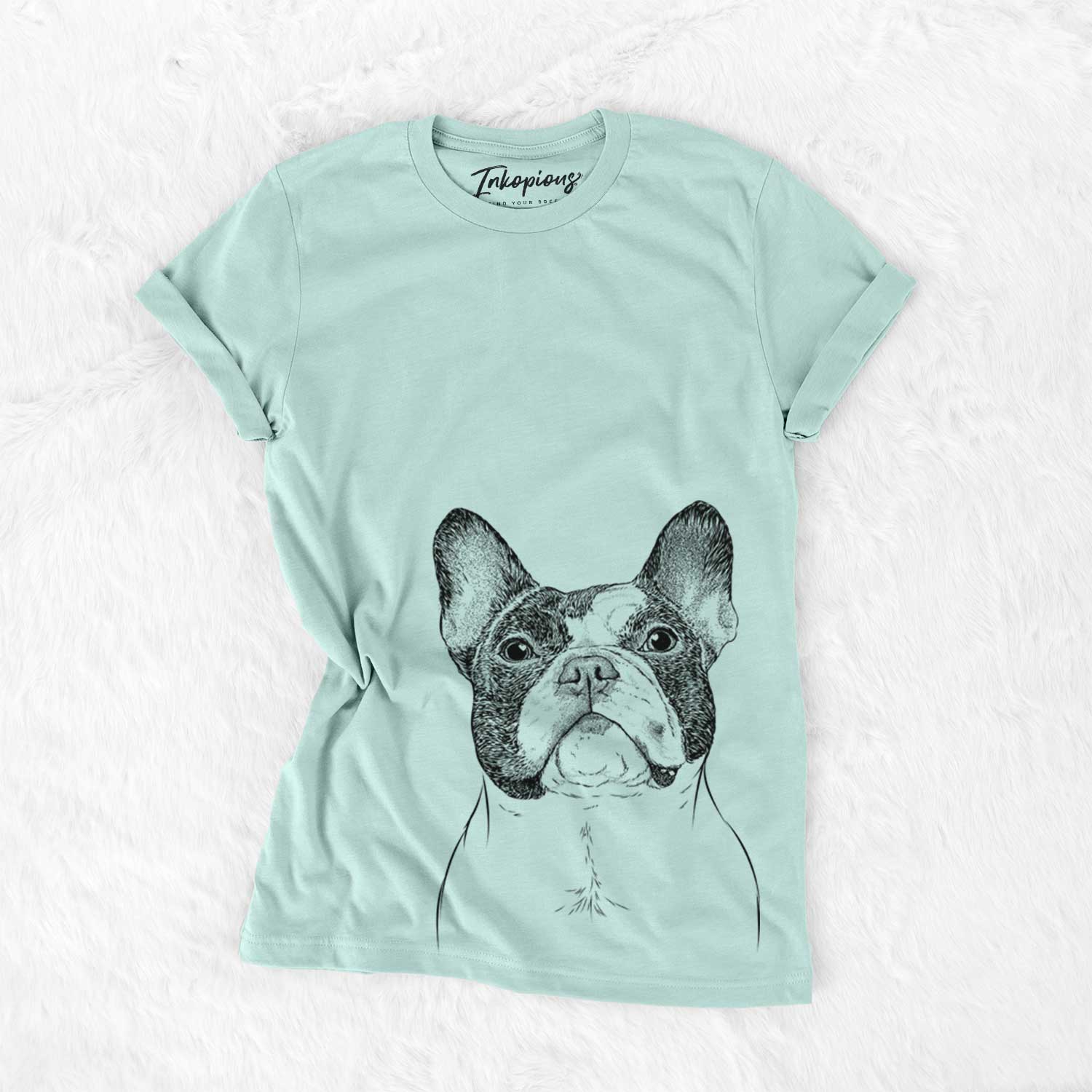 Bare Ella the French Bulldog - Unisex Crewneck