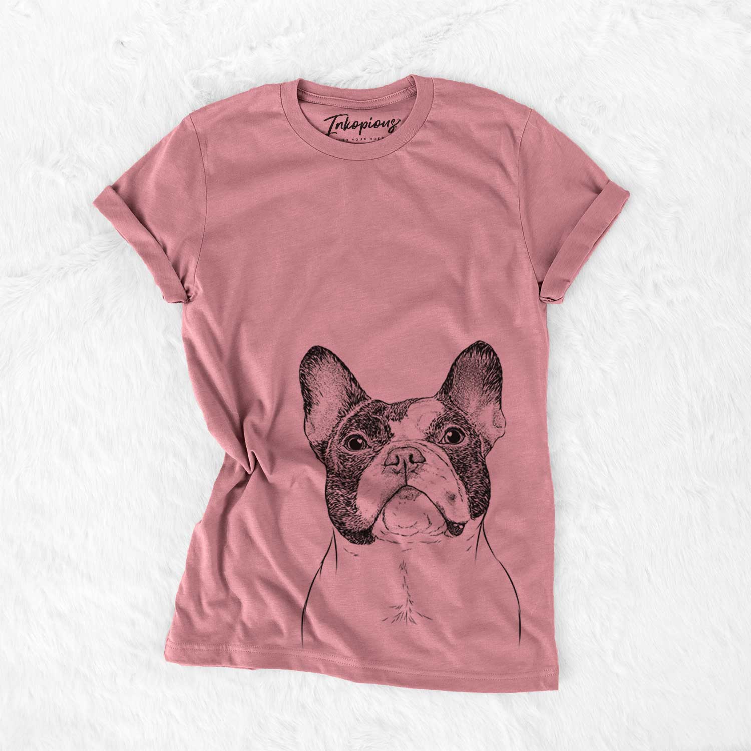 Ella the French Bulldog - Bella Canvas Unisex Crewneck