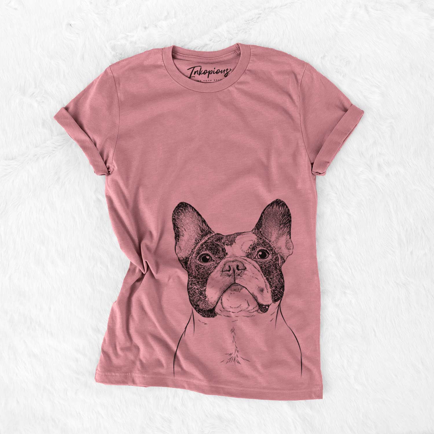 Bare Ella the French Bulldog - Unisex Crewneck