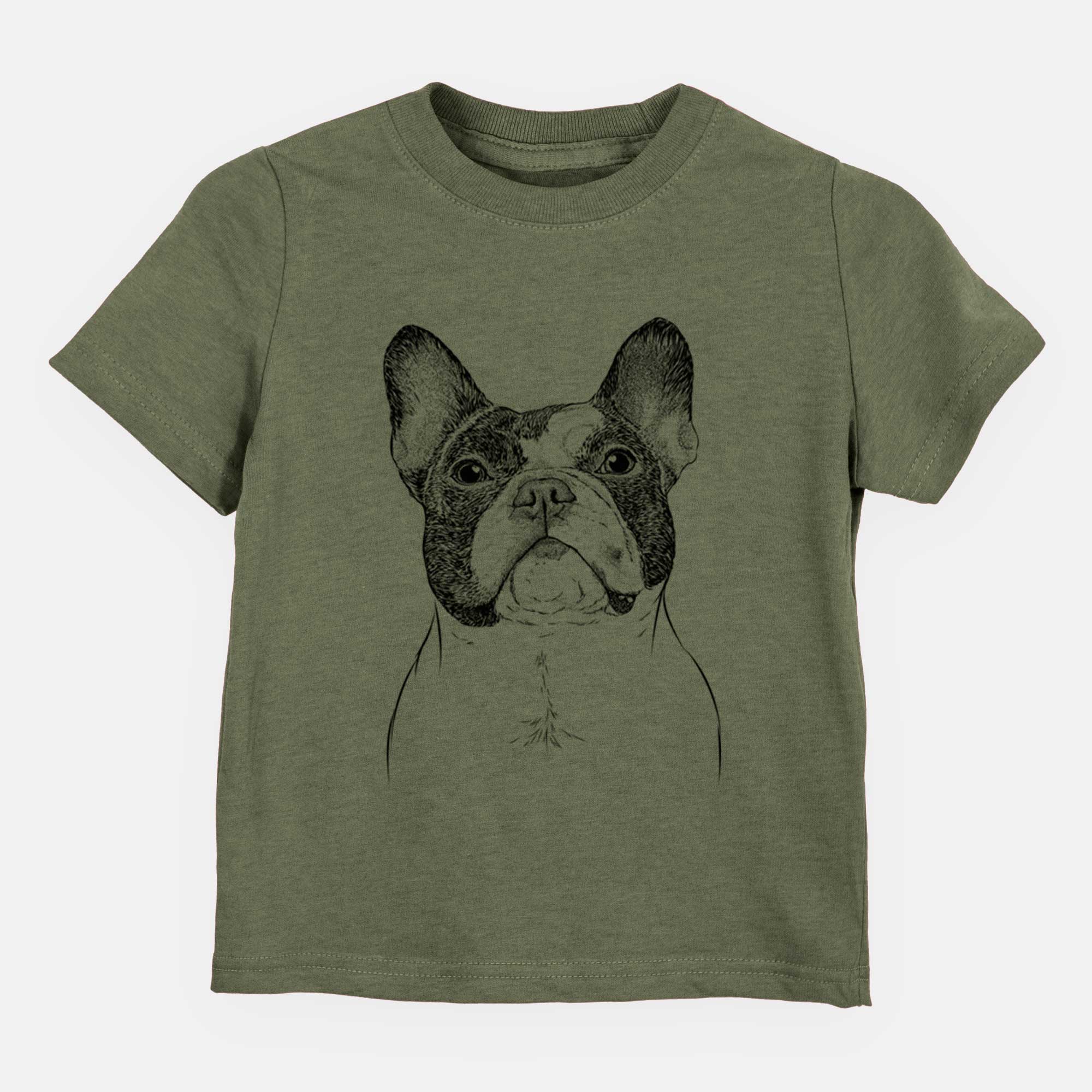 Bare Ella the French Bulldog - Kids/Youth/Toddler Shirt