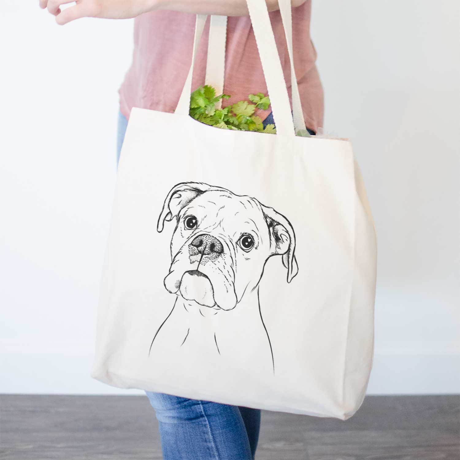 Ellie the Boxer - Tote Bag