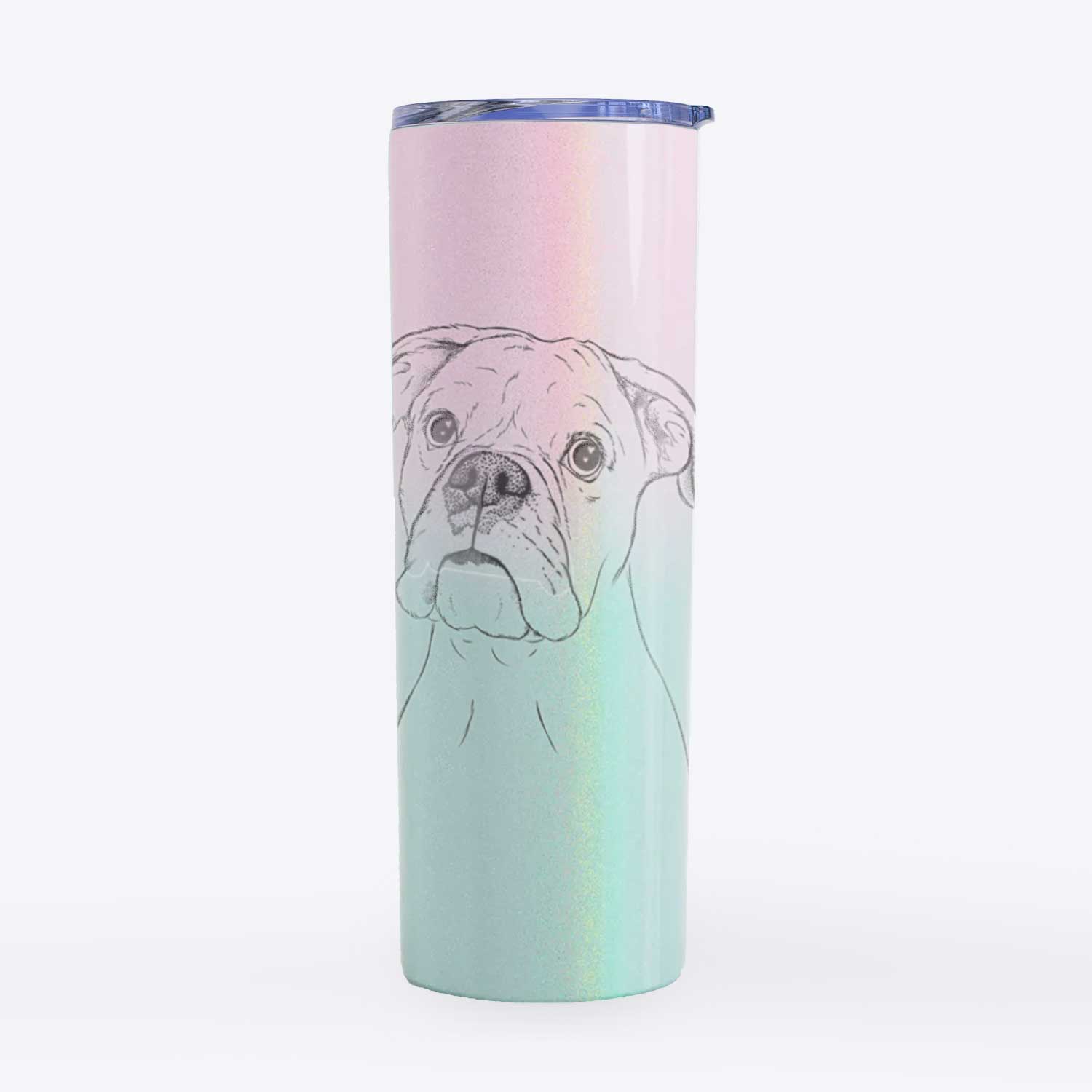 Ellie the Boxer - 20oz Skinny Tumbler