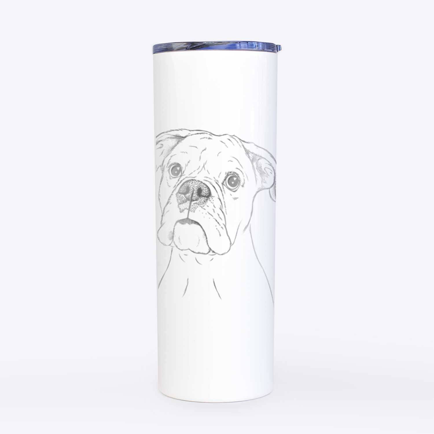 Ellie the Boxer - 20oz Skinny Tumbler