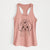 Ellie the Maltese - Women's Racerback Tanktop