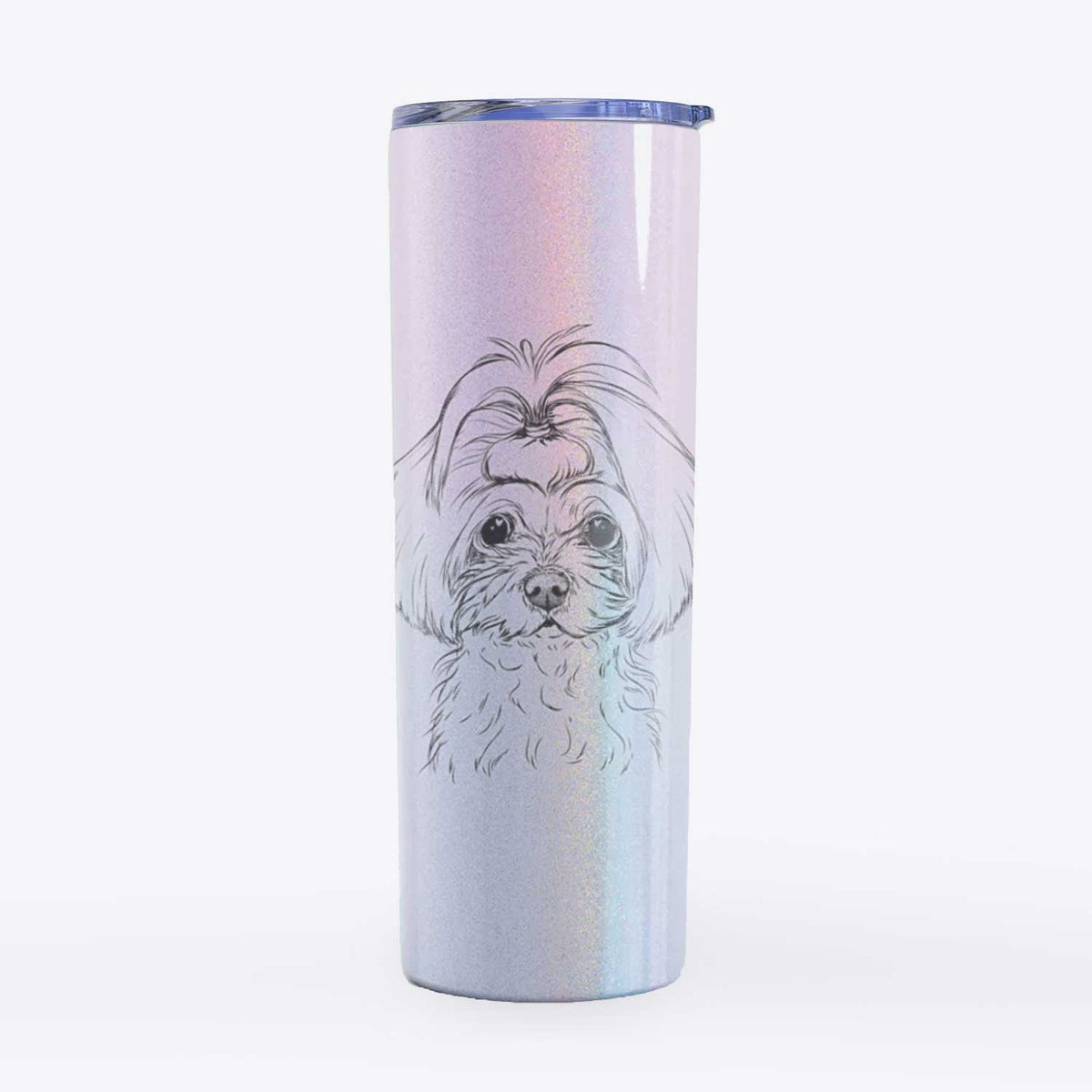 Ellie the Maltese - 20oz Skinny Tumbler