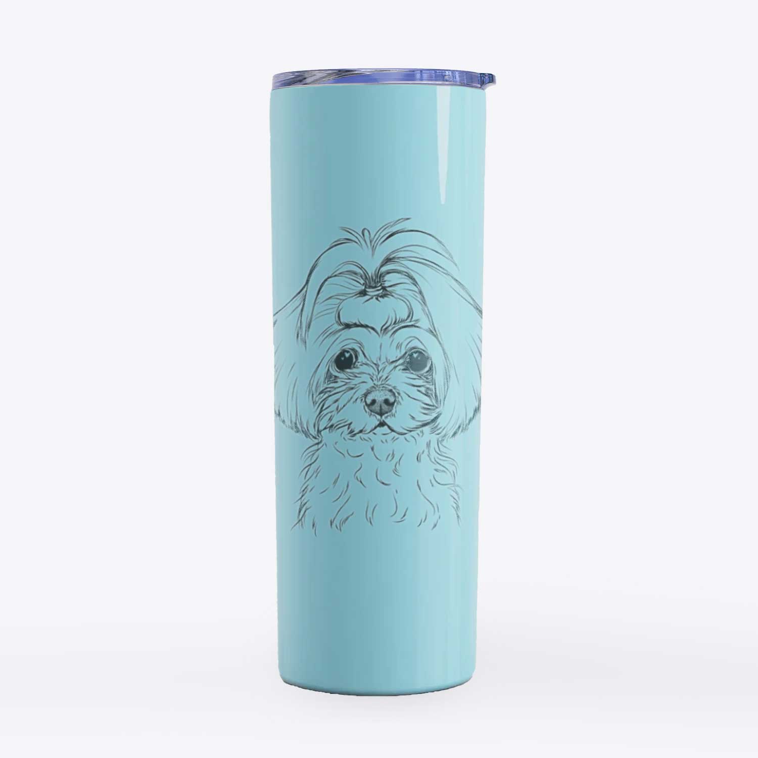 Ellie the Maltese - 20oz Skinny Tumbler