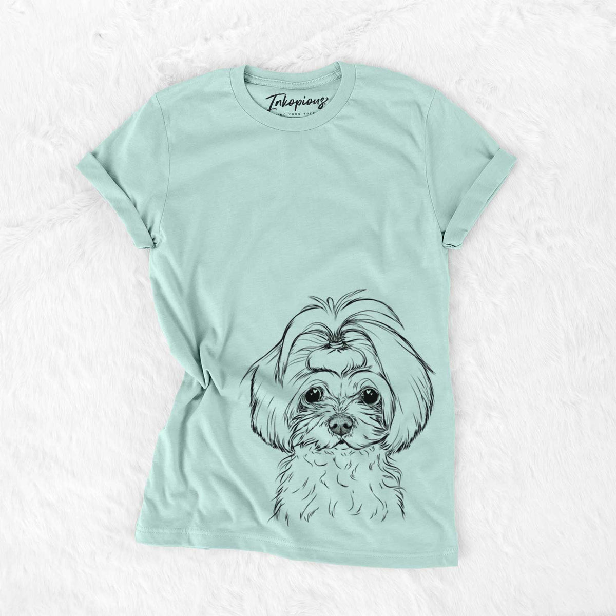 Bare Ellie the Maltese - Unisex Crewneck