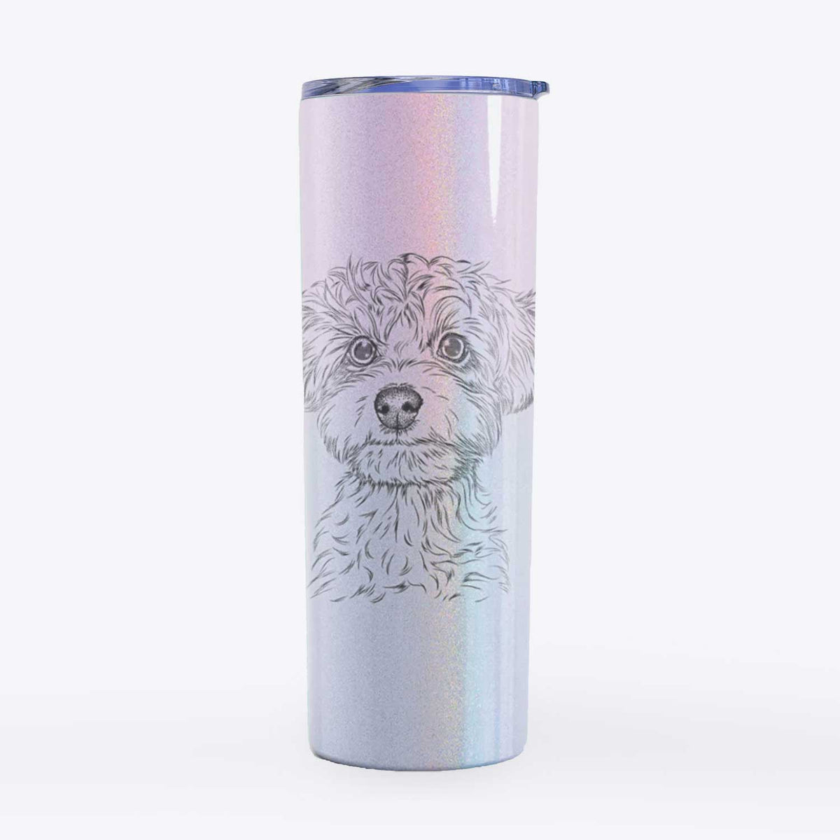 Elliott the Yorkiepoo - 20oz Skinny Tumbler