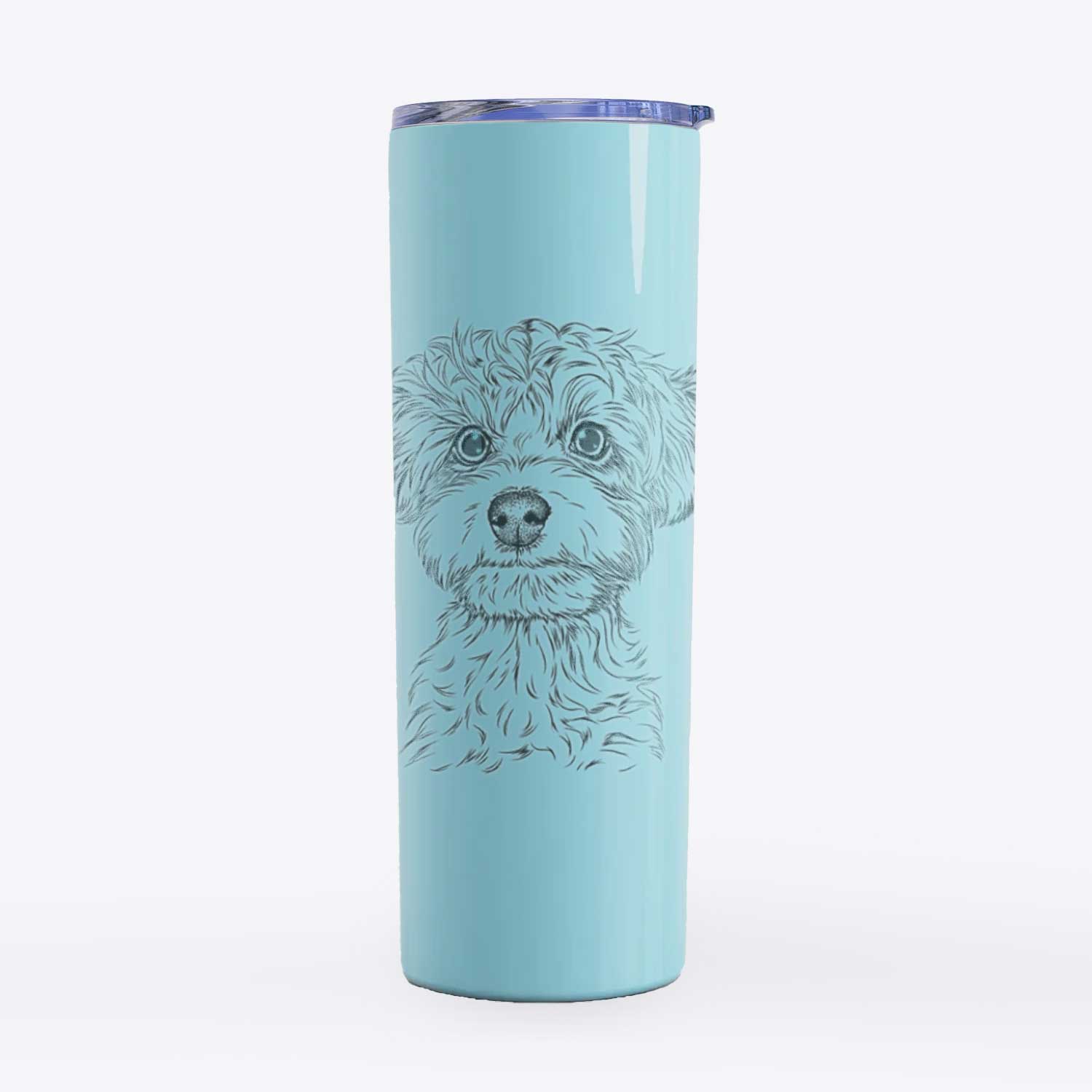 Elliott the Yorkiepoo - 20oz Skinny Tumbler