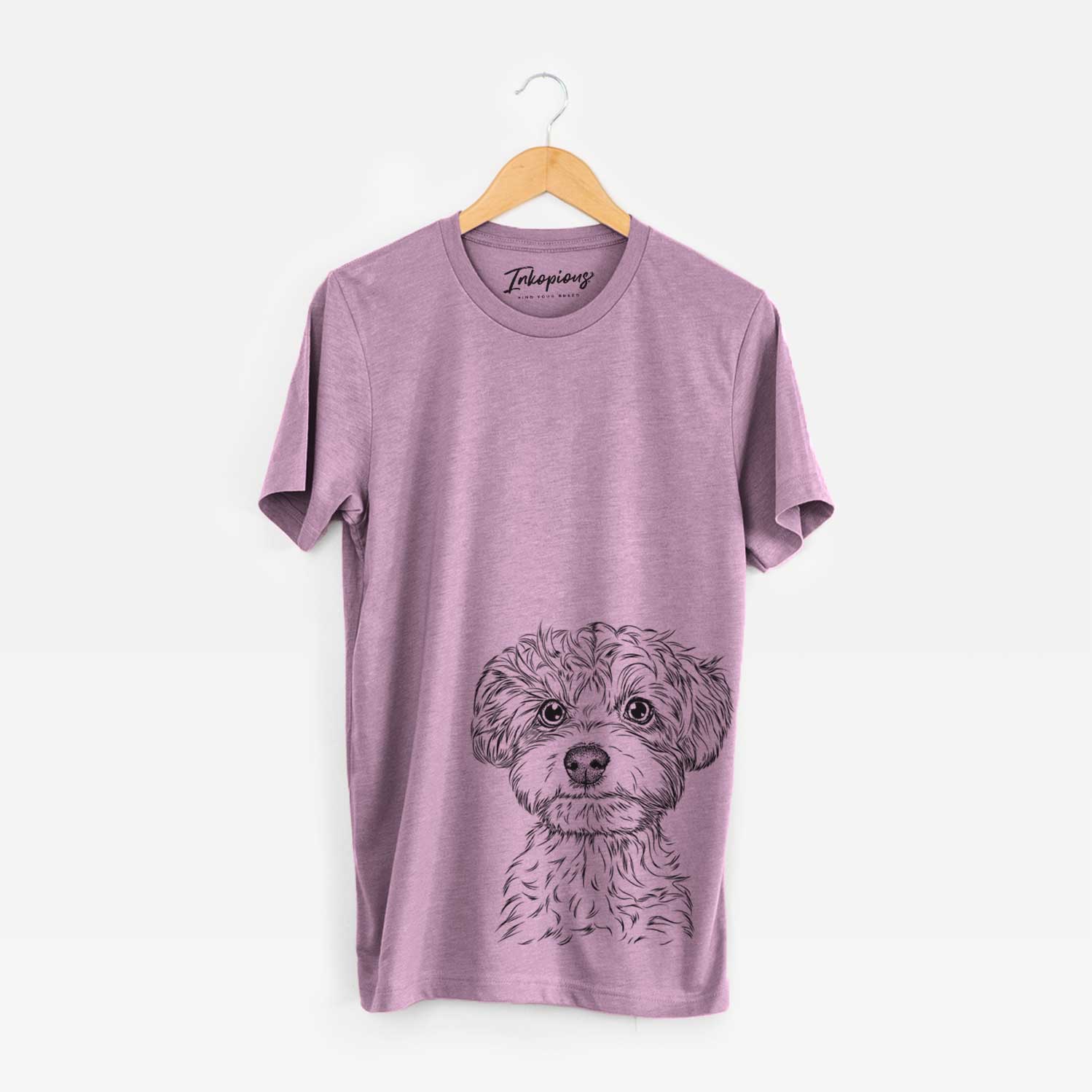 Bare Elliott the Yorkiepoo - Unisex Crewneck