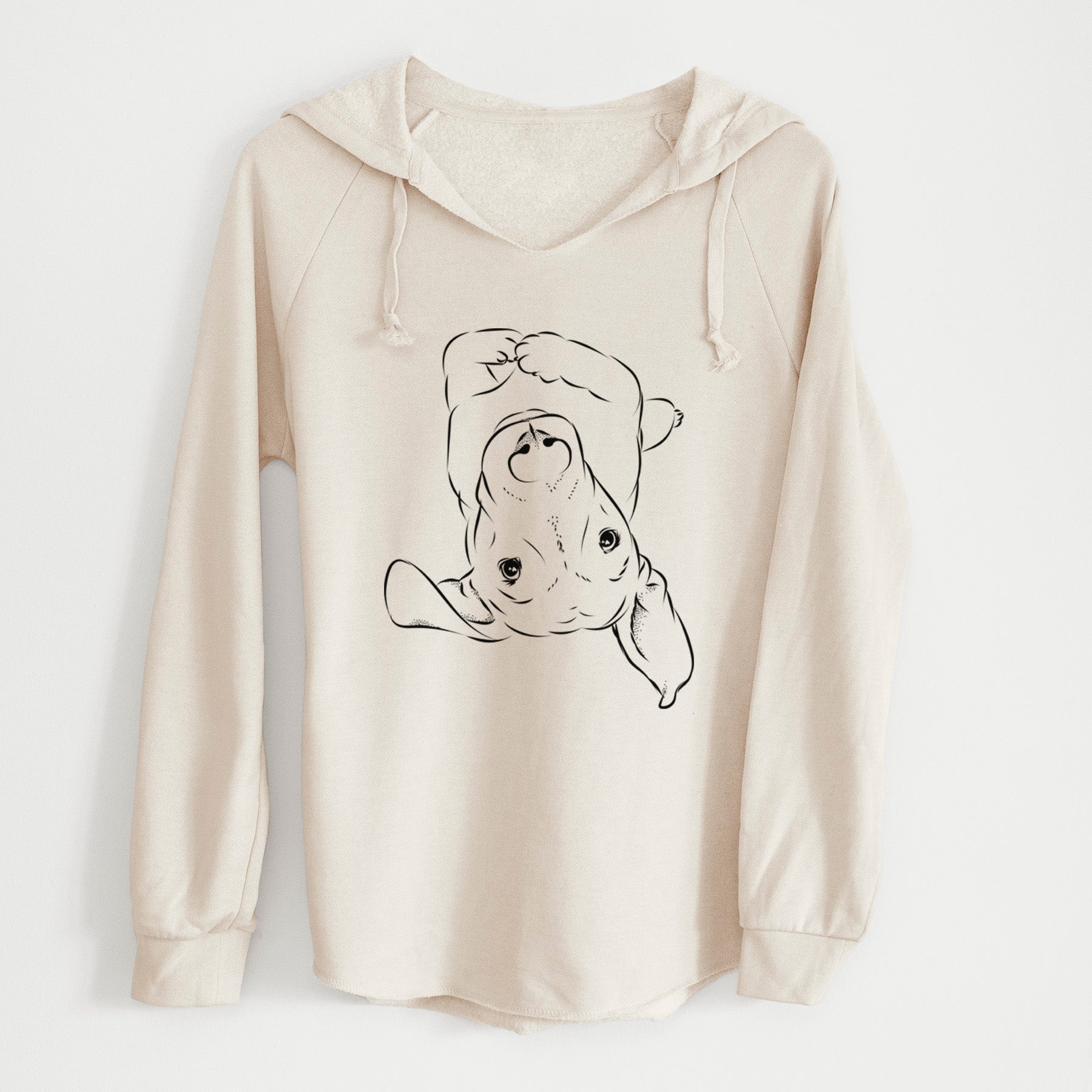 Bare Eloise the Mixed Breed - Cali Wave Hooded Sweatshirt