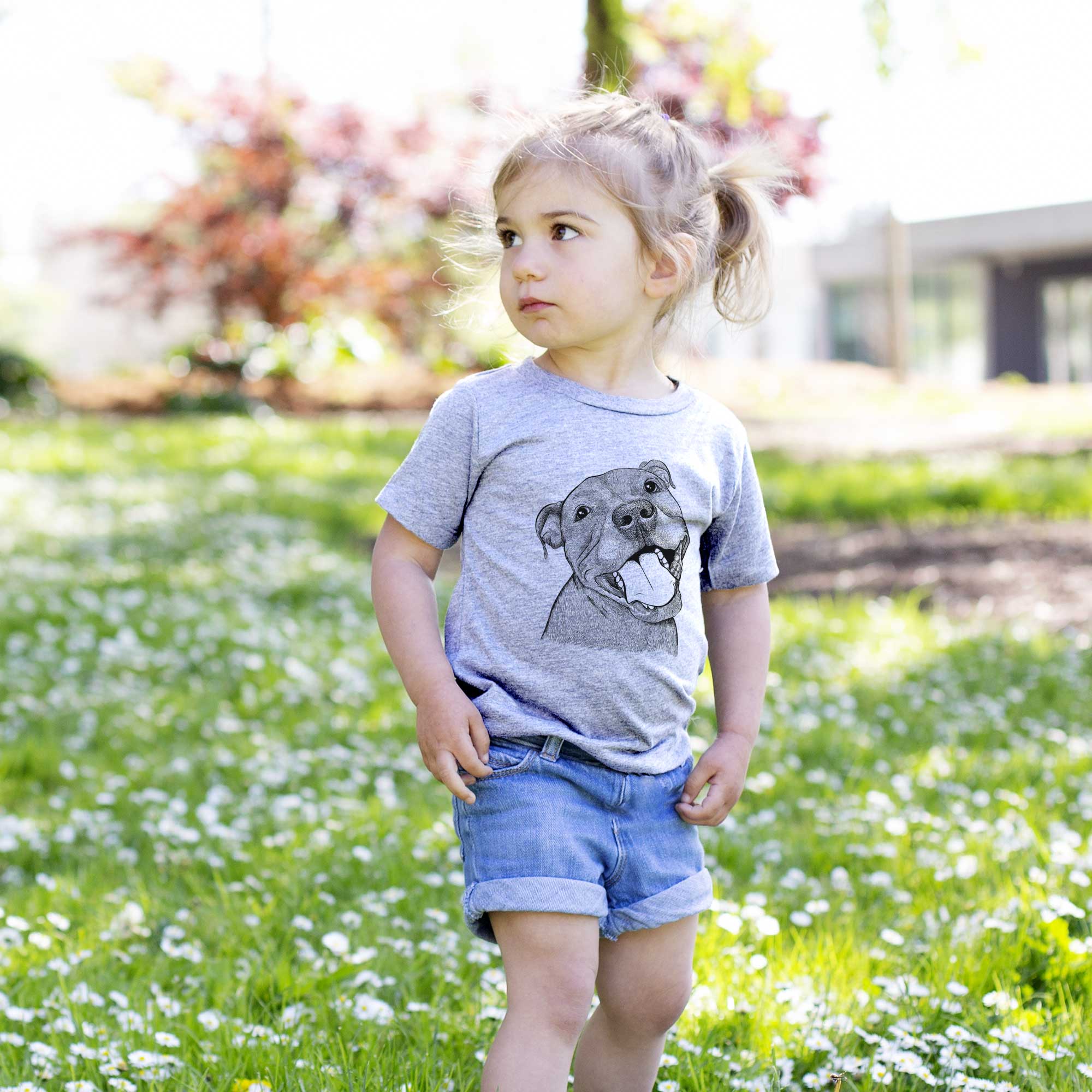 Bare Eloise the Pitbull Mix - Kids/Youth/Toddler Shirt