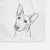 Elsa the German Shepherd Decorative Hand Towel