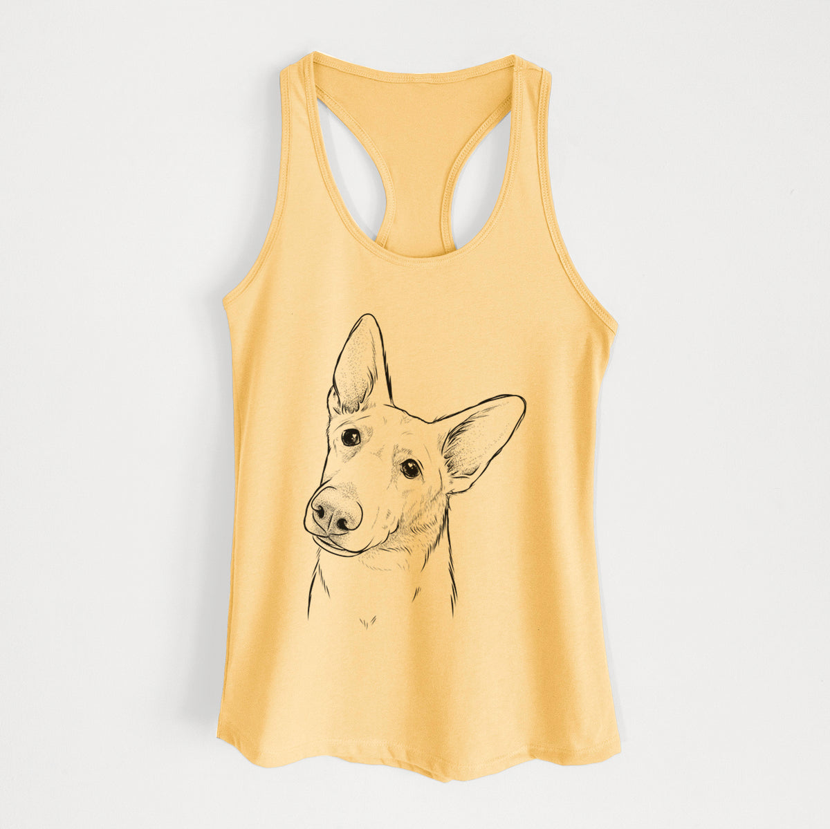 Elsa the German Shepherd - Women's Racerback Tanktop