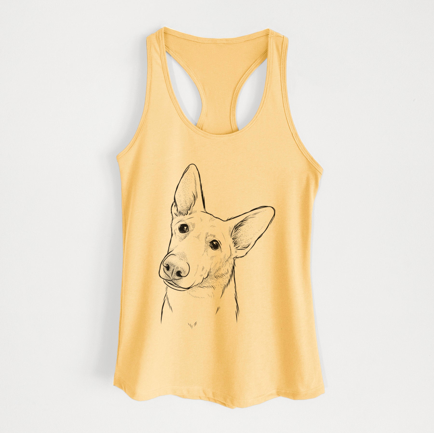 Elsa the German Shepherd - Women's Racerback Tanktop