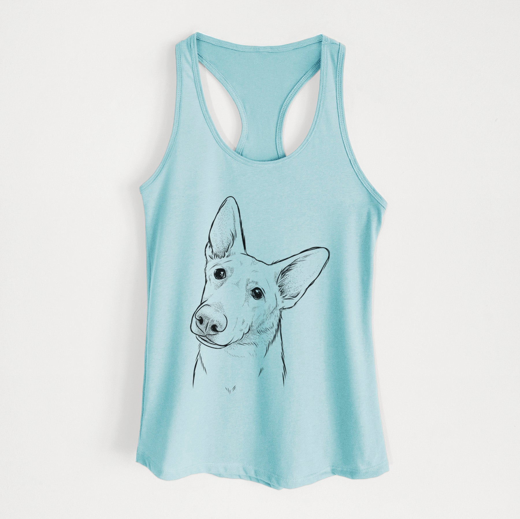 Elsa the German Shepherd - Women's Racerback Tanktop